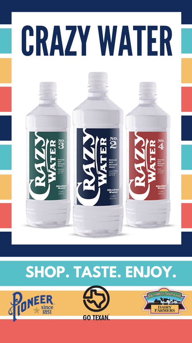 Crazy Water @DrinkCrazyWater  http://drinkcrazywater.com 