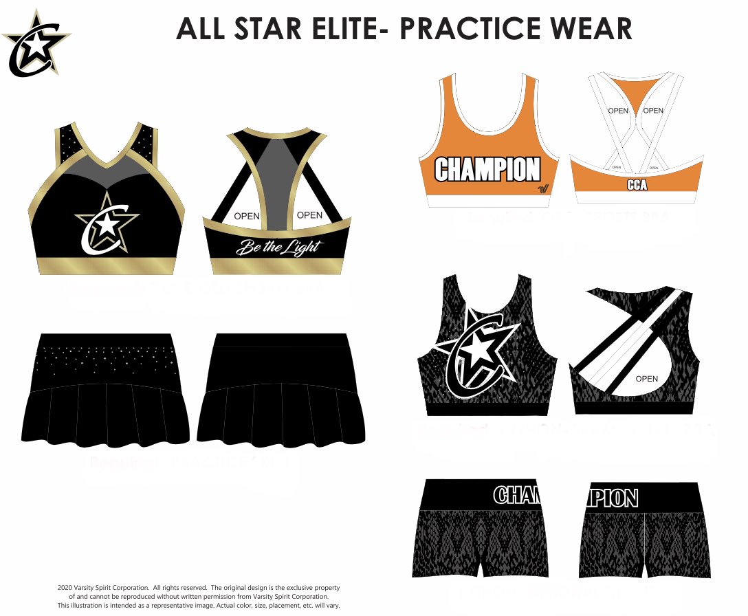 ChampionCheerAS's tweet photo. Thank you @VASF_Updates for these GORGEOUS 😍practice outfits!
.
Our Elite, Prep and Novice team athletes are going to SLAY in these! 💫
.
@varsityallstar #practicewear #allstarelite #allstarprep #allstarnovice https://t.co/HuOaJeuYAo