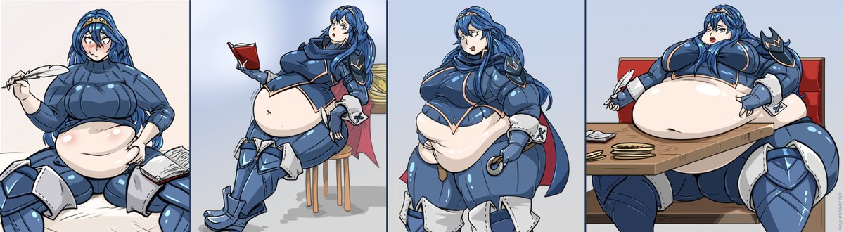 (FE Comm!!)Lucina goes on a fattening trip. 