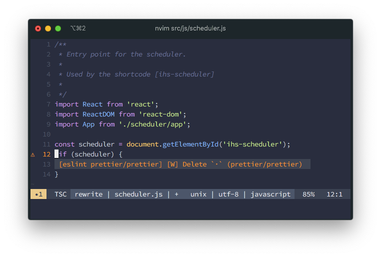 marioy47's tweet image. After a month of struggling, I finally have @geteslint working with @Neovim and Pnpm

#vimtips #vimlife