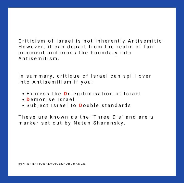 Legitimate VS Illegitimate criticism of Israel. Help us share this to all those that need to listen!