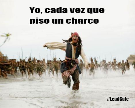 Para <a href="/Teresaribera/">Teresa Ribera</a> y <a href="/mitecogob/">Transición Ecológica y Reto Demográfico</a> cualquier charco es un humedal. ¡Ellos sí que se han metido en un buen charco!  #LeadGate
<a href="/PSOE/">PSOE</a> <a href="/populares/">life</a> <a href="/vox_es/">VOX 🇪🇸</a> <a href="/salvadorilla/">Salvador Illa Roca</a> <a href="/sanidadgob/">Ministerio de Sanidad</a> <a href="/Moran_Fernandez/">Hugo A Morán Fdez.</a> <a href="/Milamarcos/">Mila Marcos</a>