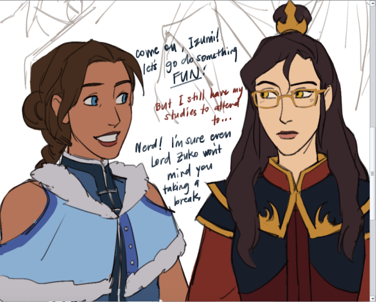 i know a lot would pay to see the gAang's adventures as adults, but can we include their kids too. they "SEEM" well-adjusted as grown-ups later on lol