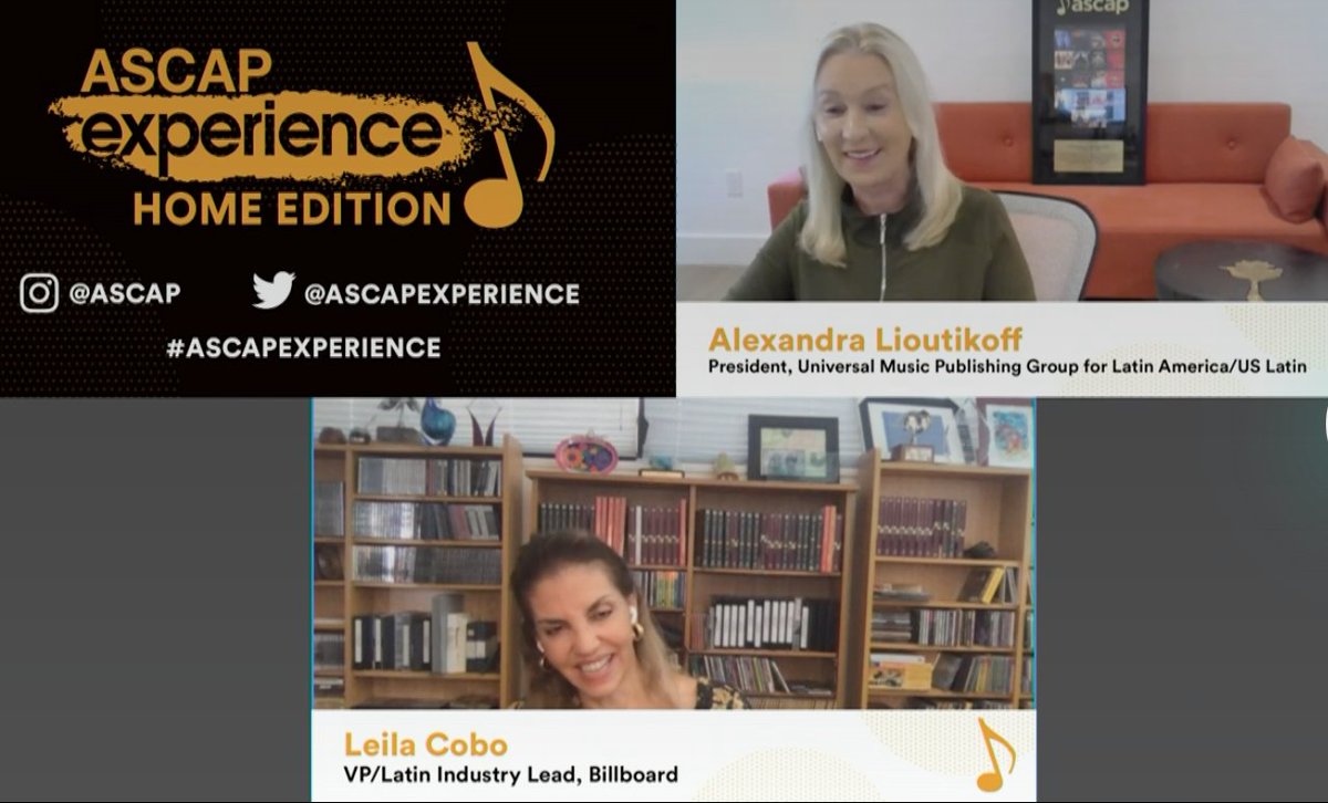 'Latin music has become more global. You listen to the music in Italy, and it’s Reggaeton in Italian. The influence of Latin music around the world is huge.' @UMPGLatin's Alexandra Lioutikoff on the impact of Latin music #ElPremioASCAP