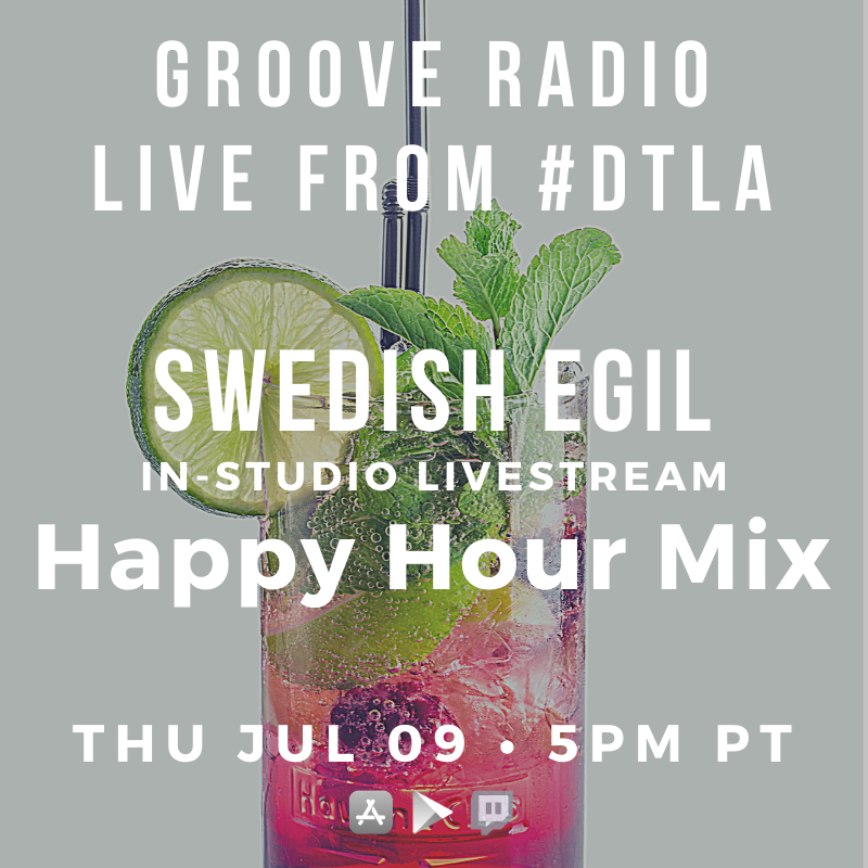 SwedishEgil's tweet photo. #GrooveLIVE starts at 3PM PT #Top10Grooves #ClassicVinyl @LASTLINGS interview x I’ll be IN-THE-MIX with my livestream DANCE PARTY x #HAPPYHOUR at 5PM👍🦅 https://t.co/ZhQ4aq2HEk https://t.co/xx9C43cF7w