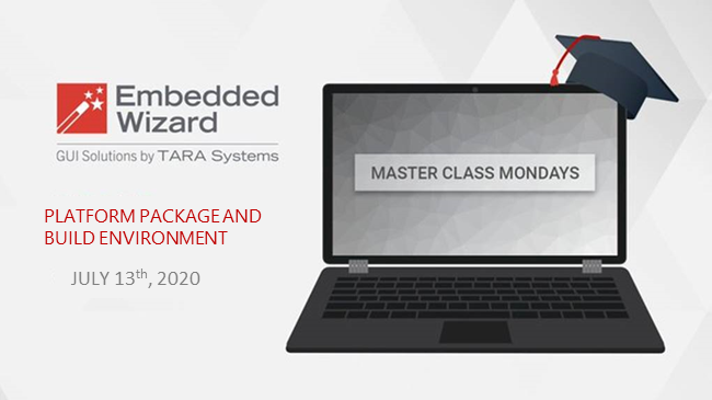 Emprog's tweet image. Come attend @EmbeddedWizard Master Class this Monday July 13th to learn about: Abstraction layer to hardware, how graphical subsystem is utilized, runtime & build environment, how to use standard SDK to simplify the bring-up of your Embedded Wizard GUI.
tinyurl.com/y7ev3vll