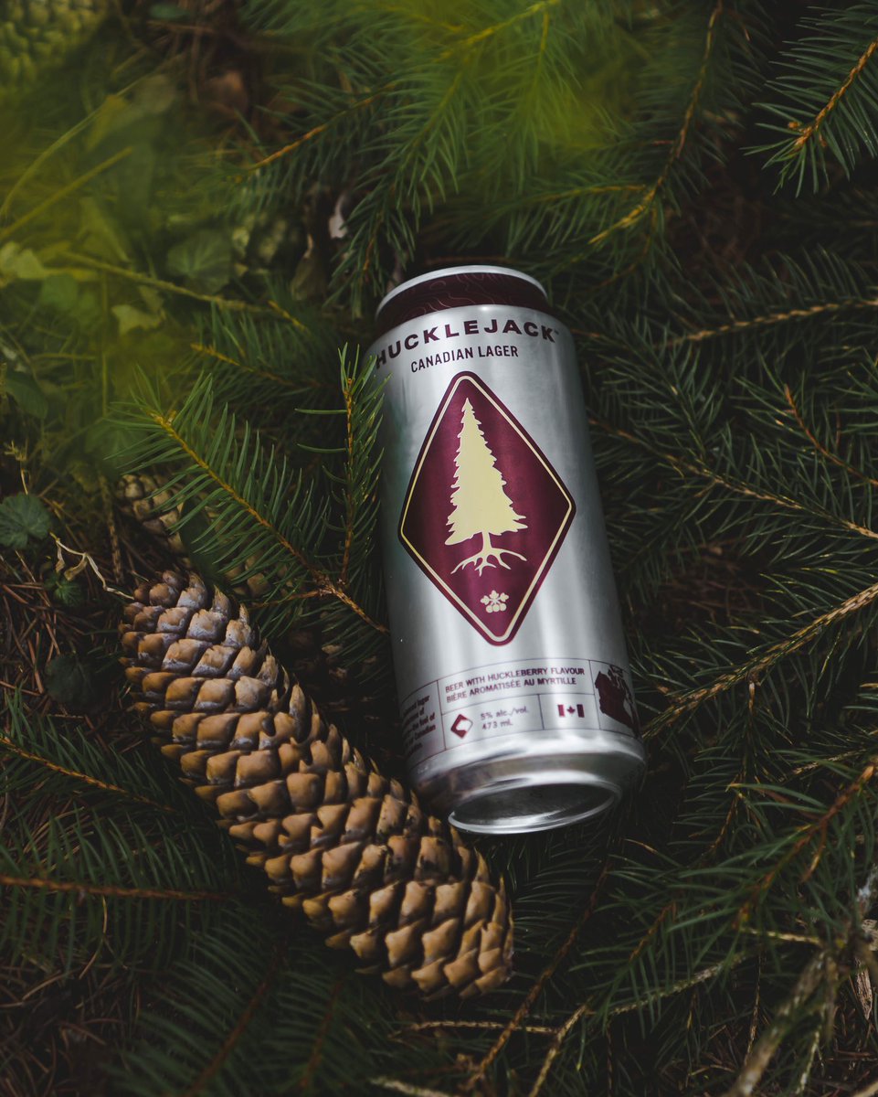 hucklejackbeer's tweet photo. This is our craft. Brewed with Huckleberry extract, the fuel of choice for our Canadian grizzly population. Hucklejack Canadian Lager is now available at select LCBO stores. https://t.co/XBRBYep0WS