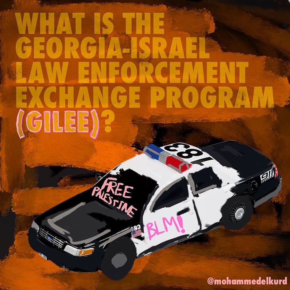 colonizedlocal's tweet photo. Atlanta’s abolitionists are still pushing for an end to the GILEE program
Here’s a quick teach in on the program that supports APD + other GA police officer’s “anti-terrorism” trainings in “isreal” https://t.co/sLig37EP7i