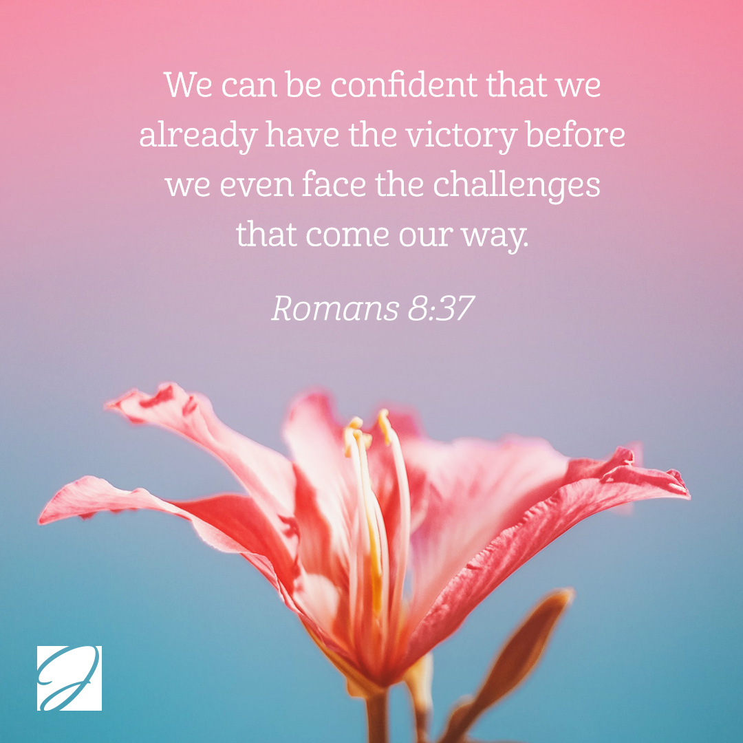 "Lord, because You are in my life, I have confidence that I can triumph over trials. I choose to believe in Your love and the victory You won for me on the cross. In Jesus' name, Amen." #ConfidentInChrist #TriumphOverTrials