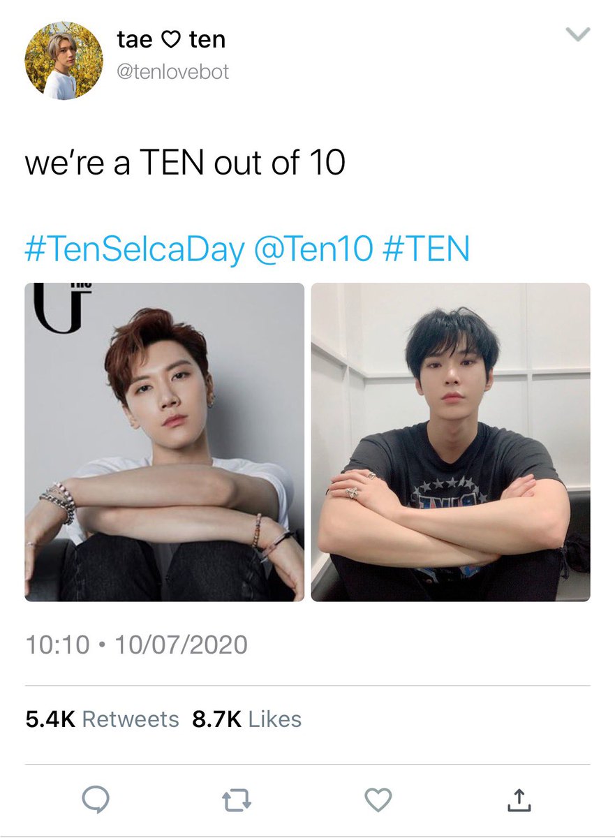 potatotyong's tweet image. mini dotae au: 

↳ where taeyong, who runs a ten stan account, catfishes his followers on selca day by using a picture of doyoung, a little-known youtube singer who’s just starting out. no one catches on until...

(inspired by ~certain~ NCTzenSelcaDay entries)