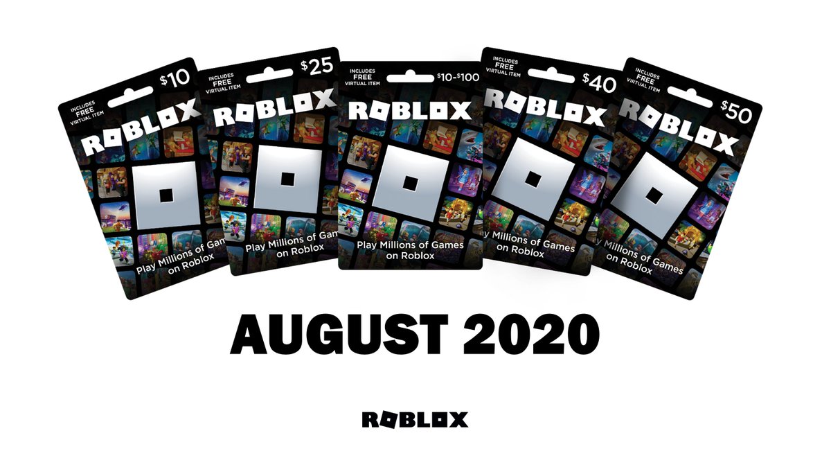 Bloxy News On Twitter The Roblox Gift Card Virtual Items And Their Corresponding Stores For August 2020 Are Now Available To View At Https T Co Msd6zgpbet Https T Co Auw1gym7ed - robloxgiftcard.org