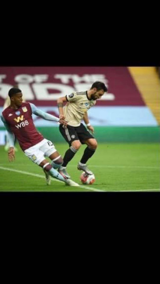 benjjefc's tweet photo. Awful challenge by Konsa, should’ve been sent off too!!! #AVFC https://t.co/2VNS6qeE1b