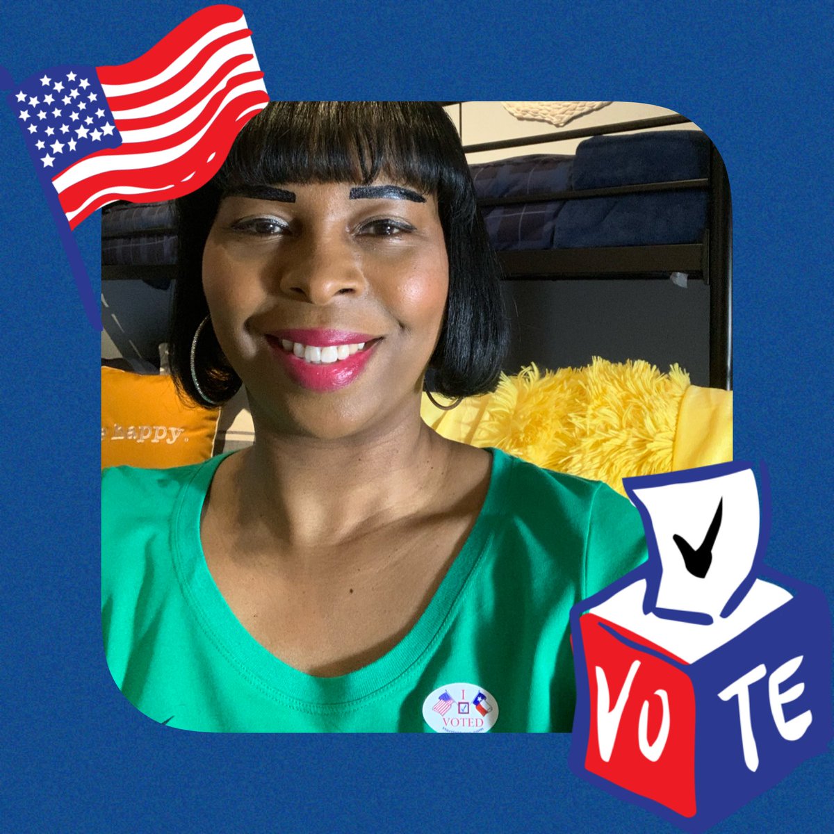 cotrinamatthews's tweet photo. My outing for the day! Your vote counts so let your voice be heard 🗳 #tcwwvotes #zetavotes #cfisdvotes https://t.co/Iv4C6Sh03q