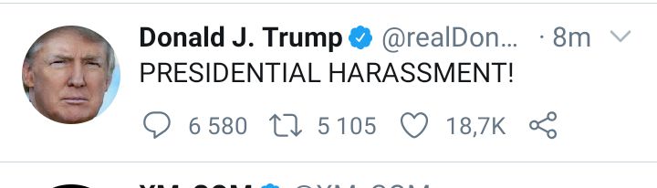 zithembiso2's tweet image. Stop harassing @realDonaldTrump