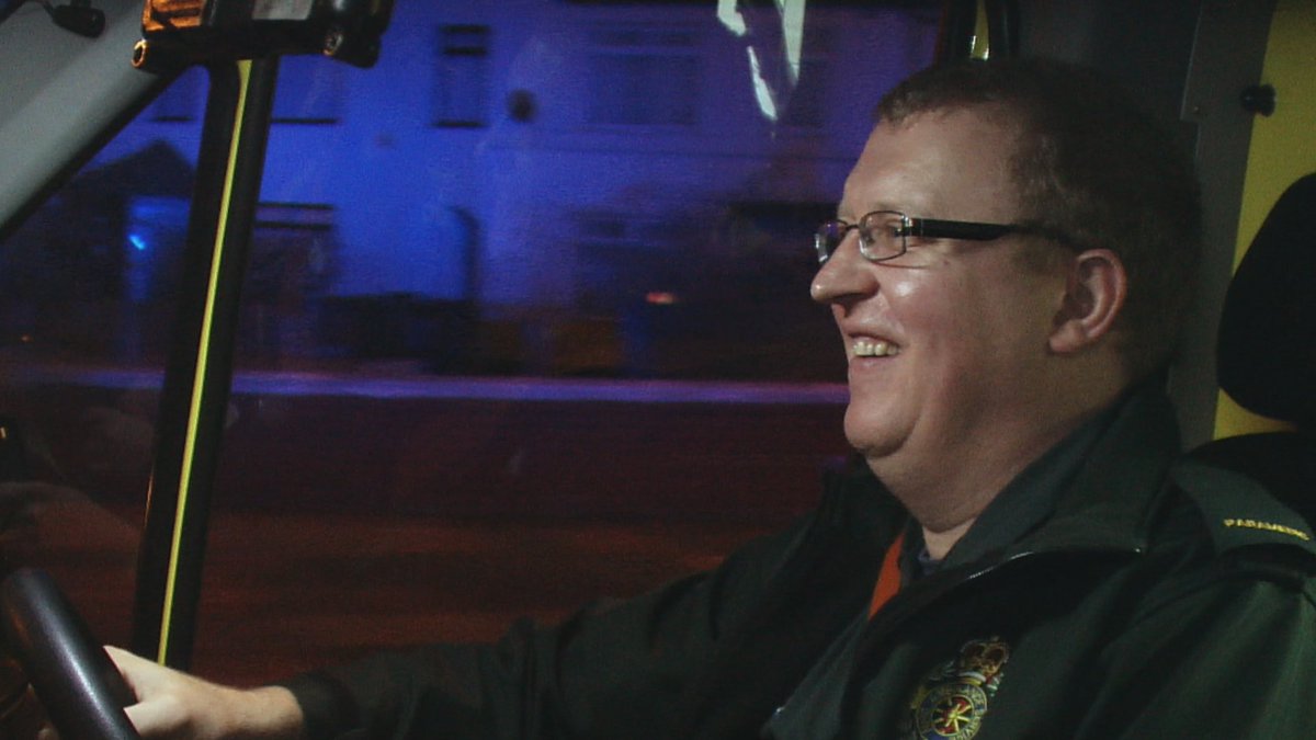 “If you haven’t got the gab in this game, you’d never be able to do it.” 

Talking to our patients and keeping them calm and reassured in their most difficult moments is a really important part of our job. 

#Ambulance