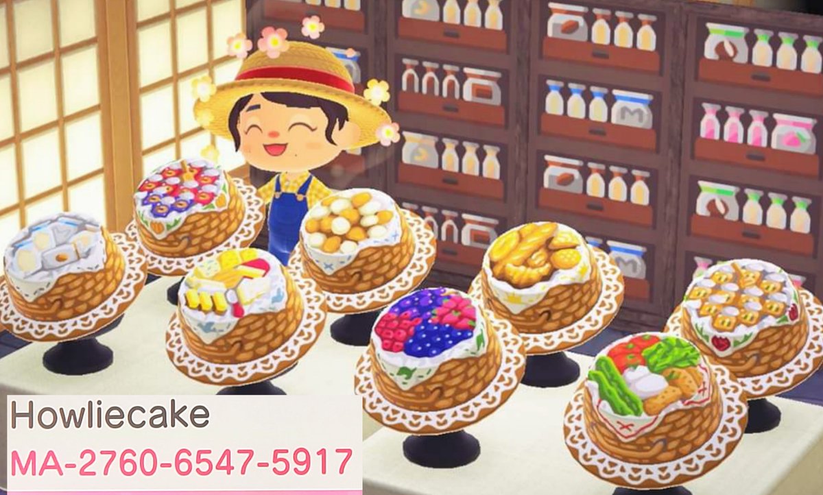 Howliecakes23's tweet photo. Latest designs! Plz like n retweet 😁
#acnhpatterns #acnhinspo #acnh #ACNHDesign #AnimalCrossingDesigns #coconut #cheese #strawberry #Nintendo #Switch #cottagecore #cottagecoreacnh #farmersmarket #market #cottage #milk #retweet #bread #croissant #honey #chocolate #artshare #rt https://t.co/C5KgrlWEyP