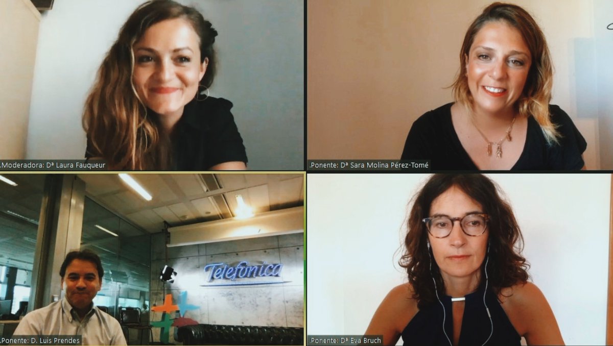 SaraMolinaPT's tweet photo. Gracias @NoemiBritoIzdo
@ESTHERMONTALVA por invitarme a ser parte del I Congreso sobre la revolución del #Legaltech en el sector jurídico del @icam_es en la mesa sobre Transformación Digital y Legaltech moderada por @laurafauq junto a
@evabruch y Luis Prendes #LegaltechICAM 🤖 https://t.co/OlThOSmKh2