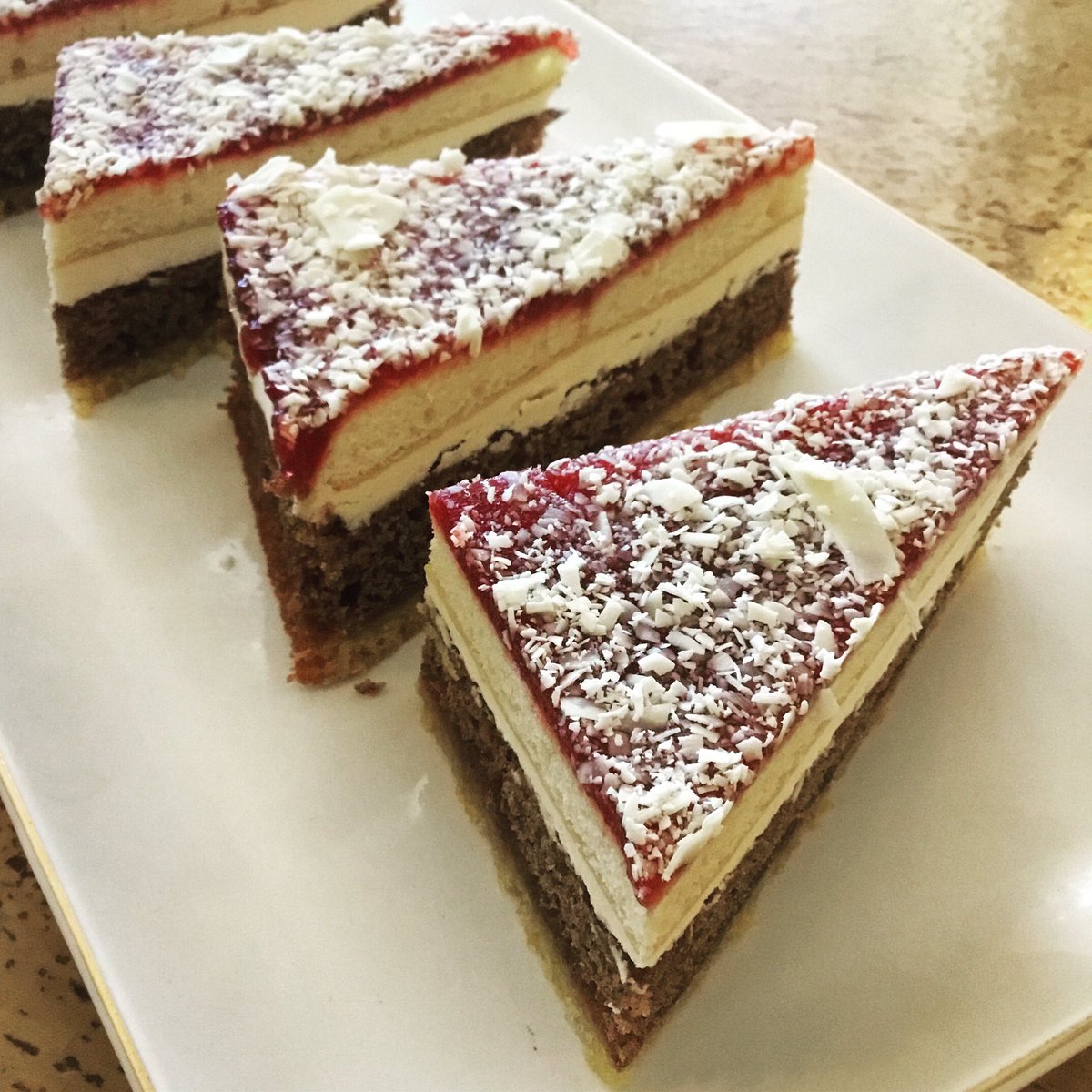 Gabrieaus's tweet photo. Save room for our Raspberry Almond Ginger Torte. Just one of our many decadent dessert options.
#dessert #raspberrytorte #housemade #delicious #sweettreat #supportlocal #fresh #amazing https://t.co/HIewuTpUOn