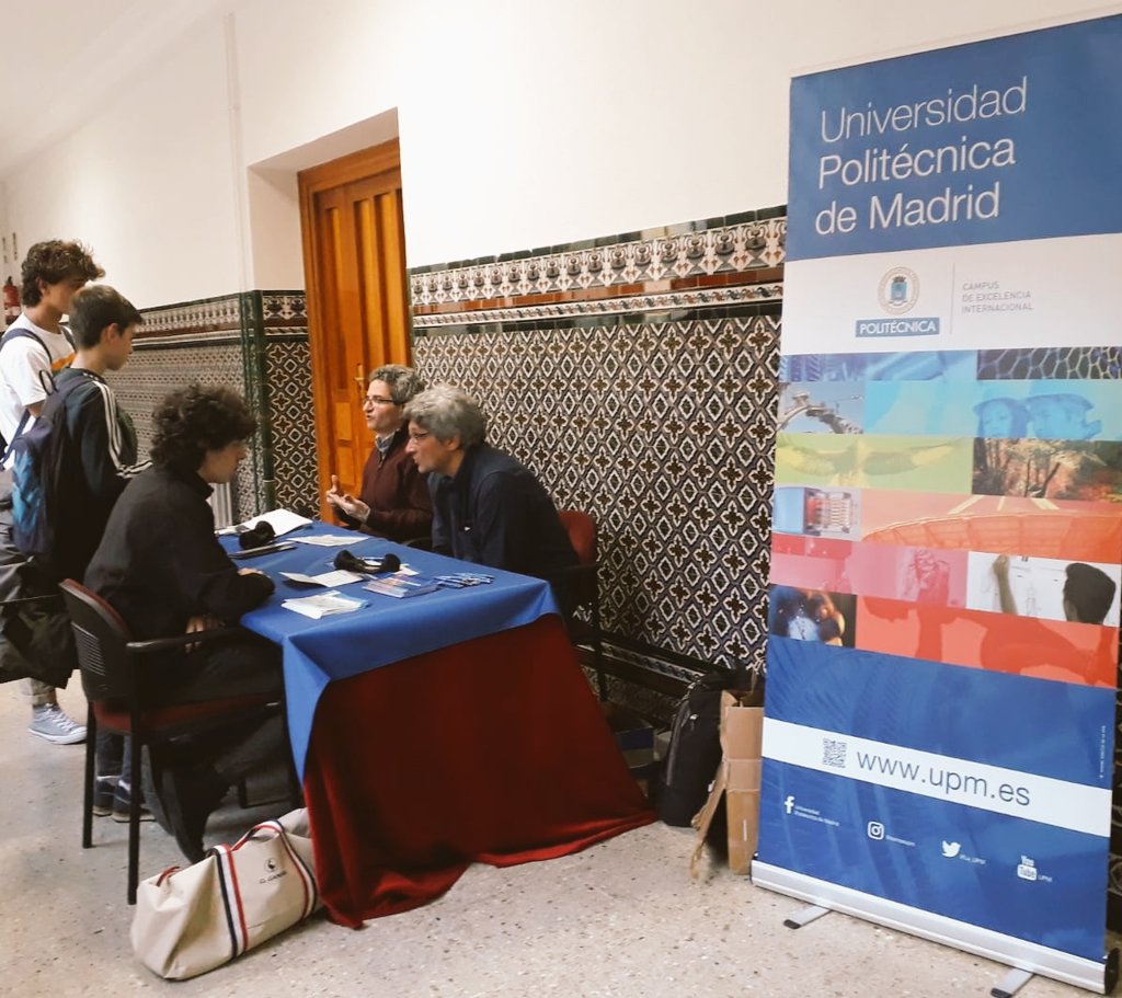 orientacioncbc's tweet photo. - Julia Audije, sobre la UAM, y la mesa informativa de la UPM con Santiago Moreno y Jesús Grajal https://t.co/PtJfBN3CkF