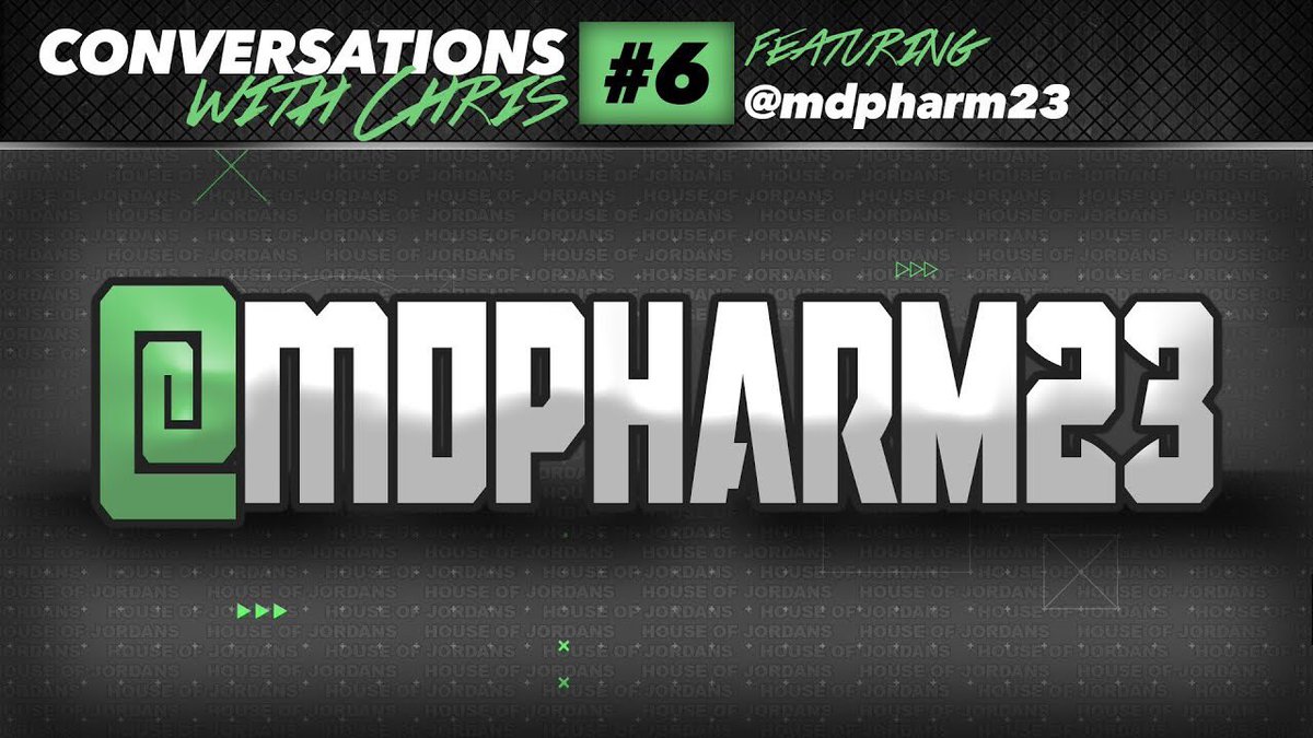 SportsHobbyCult's tweet photo. 🎧🎤Conversations with Chris #6 with special guest @mdpharm23 - premieres tonight at 10 EST / 7 PST on #HouseOfJordans YouTube! @HouseOfJordans #convoswithchris #cwc #conversationswithchris #houseofjordans #thehobby #cardladder https://t.co/7JDmhmROOg