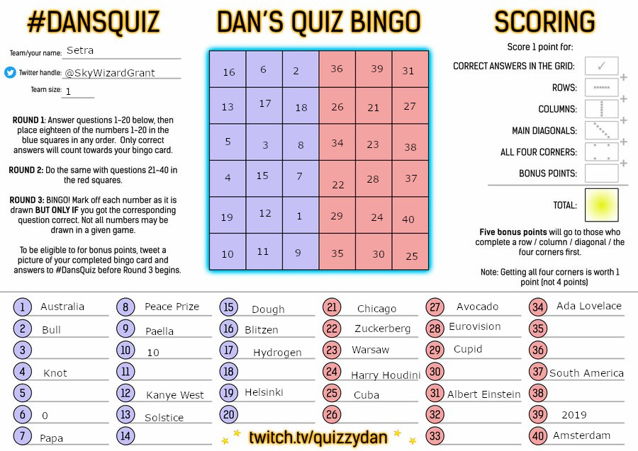#DansQuiz