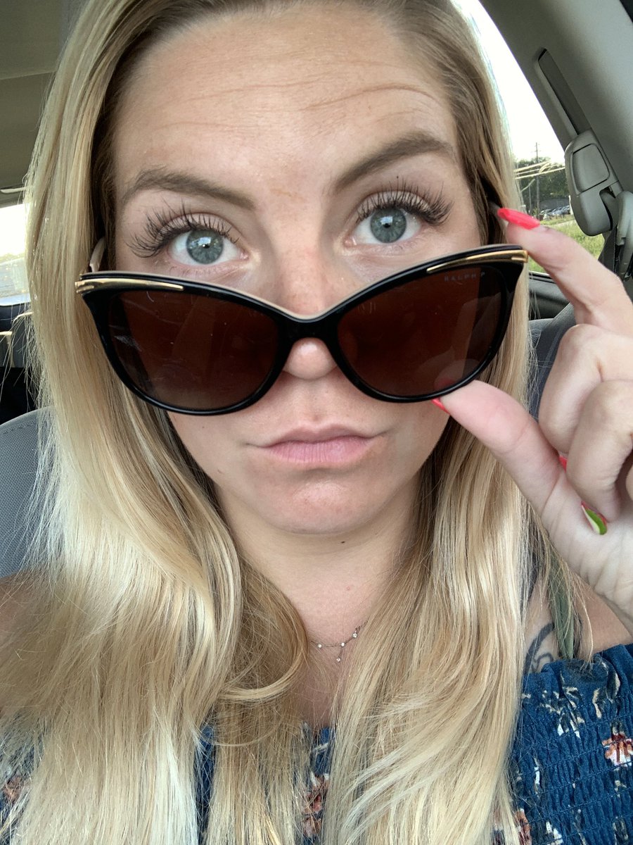 Ms_DelongB's tweet photo. Sunglass selfie with my new lashes!! #lteselfiebingo @pam_schaeffer @thompsonli15 @frankhousera1 https://t.co/UH52BC41sb