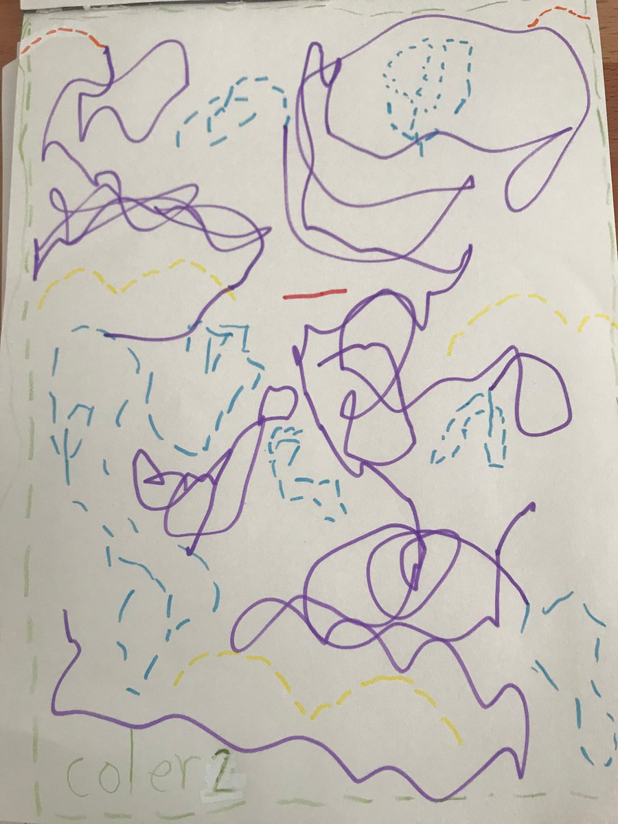 KCJ_Gabrielle's tweet photo. Je viens de terminer la série #CodeTaToile de @KidsCoding. Voici les 4 oeuvres d'art d'Emmanuel l'artiste qui a réussi à remplir ses canvas de lignes et de couleurs. Bravo! #kids2030 #codercreerjouer https://t.co/bAMbYLP6WO