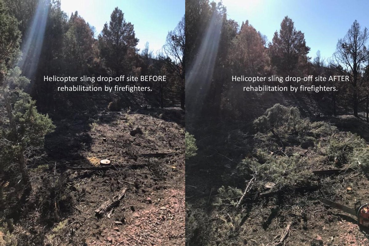 HumboldtToiyabe's tweet photo. #MahoganyFire personnel have been working on suppression repair. This means treating cleared areas with water bars and vegetation to prevent erosion. @NevadaFireInfo
https://t.co/7uiwo4zqHC https://t.co/6dNXnOr5ZT