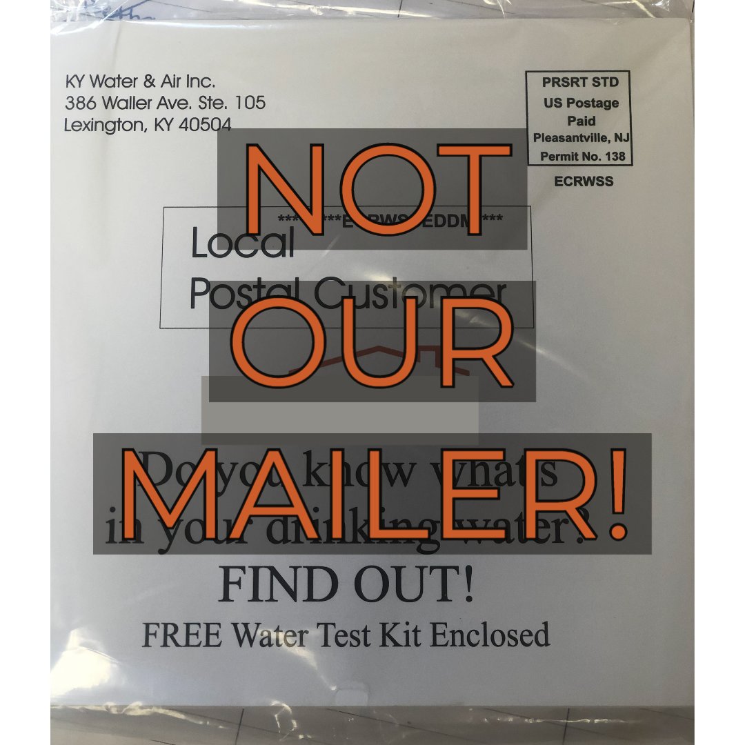 HCWD_1's tweet photo. We have NOT mailed these.  Should you wish for more information about the quality of water and services, please visit our website at https://t.co/FWee1RI0CK to review our Water Quality Report. To request a paper copy, contact our office at 270-351-3222. #YouGotMail #ButNotFromUs https://t.co/9V0EX2Bn1O