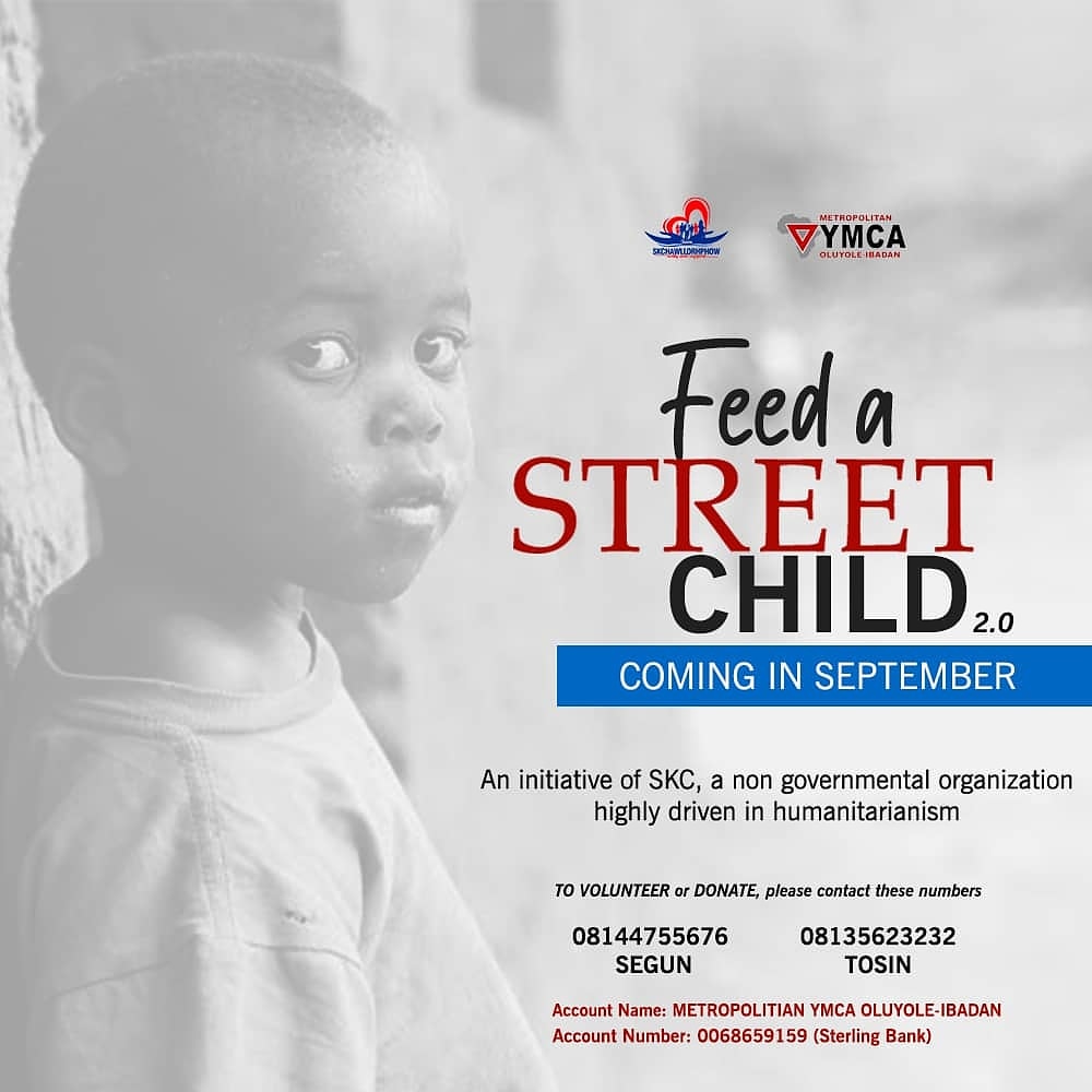 Skc_Hub's tweet photo. “You have not lived until you have done something for someone who can never repay you.” – John Bunyan
Understanding this fact makes the @skchawllorphow in collaboration with @MetroYmcaIbadan embarked on Feed A Street Child Project. #Fasc #Skc https://t.co/wqQaSEq644