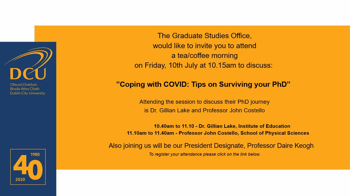 DCU Postgrad Society tweet media