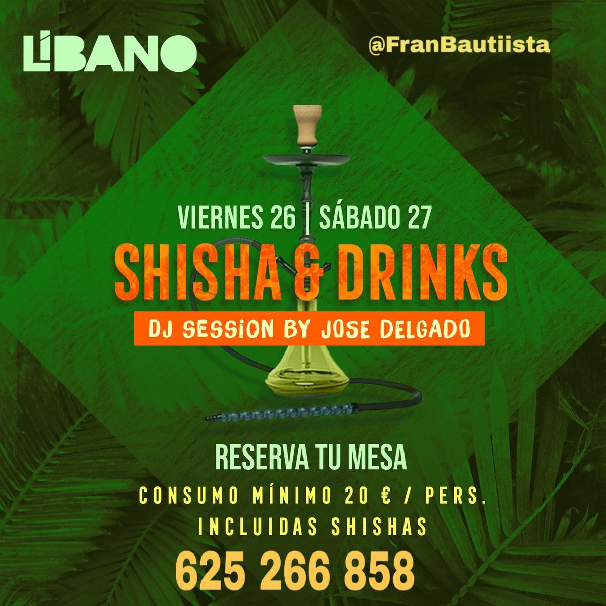 TerrazasLibanoF's tweet photo. Comenzamos el fin de semana en #TerrazaLibano 🌴🎶
Coge tu mesita y no te quedes fuera...
Informate al: 📱625266858 https://t.co/xRPlVA8PaD