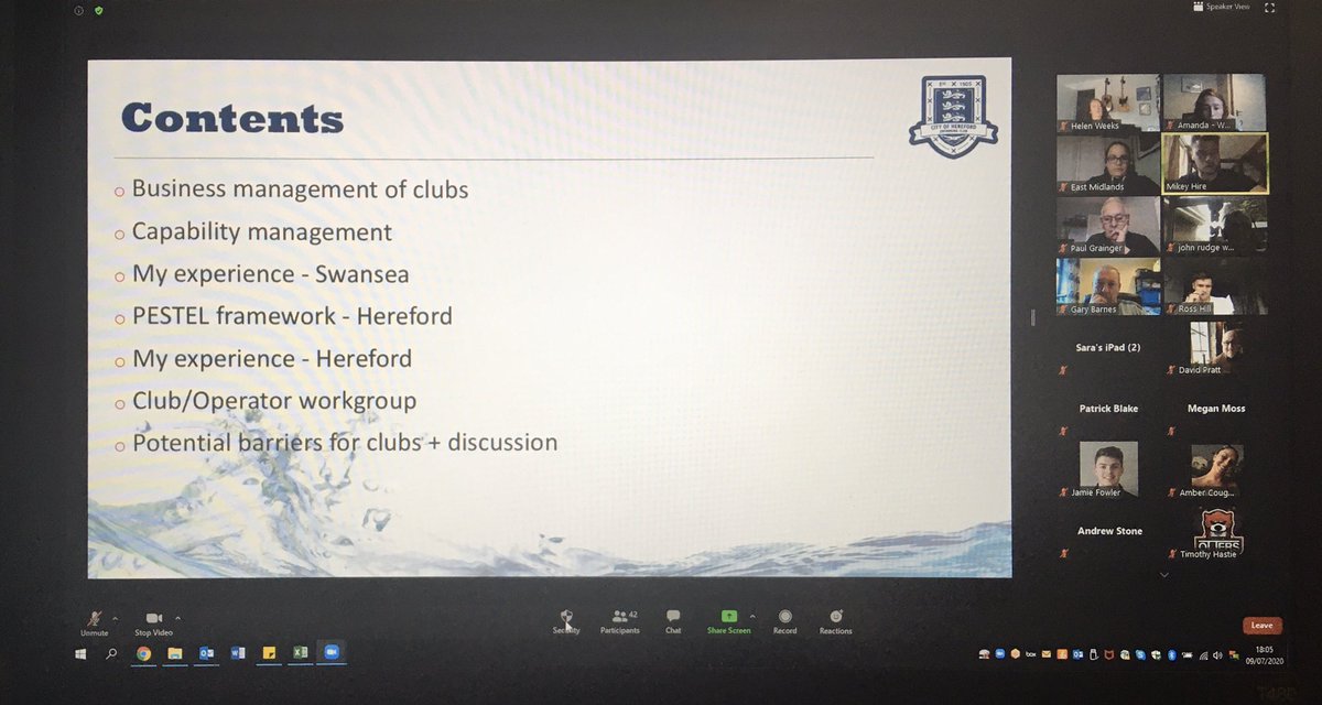 Tonight <a href="/mikeyhire47/">Mikey</a> delivered an excellent presentation to the Midlands Coach Forum on Developing Club Swimming, thank you to Mikey &amp; the coaches that joined us for keeping the momentum and learning going throughout lockdown 👏🏻🏊🏼‍♂️👌🏼 #keeplearningkeepgrowing