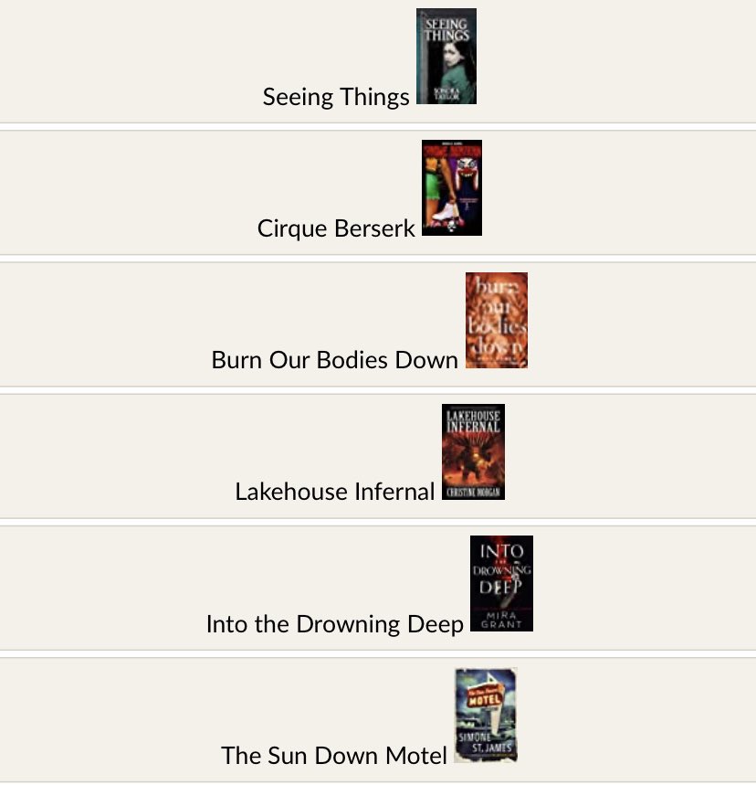 Our poll for the August #lohfreadalong is now up. Voting ends July 14th. Some amazing choices!!!
#LadiesOfHorrorFiction 

goodreads.com/poll/show/2041…