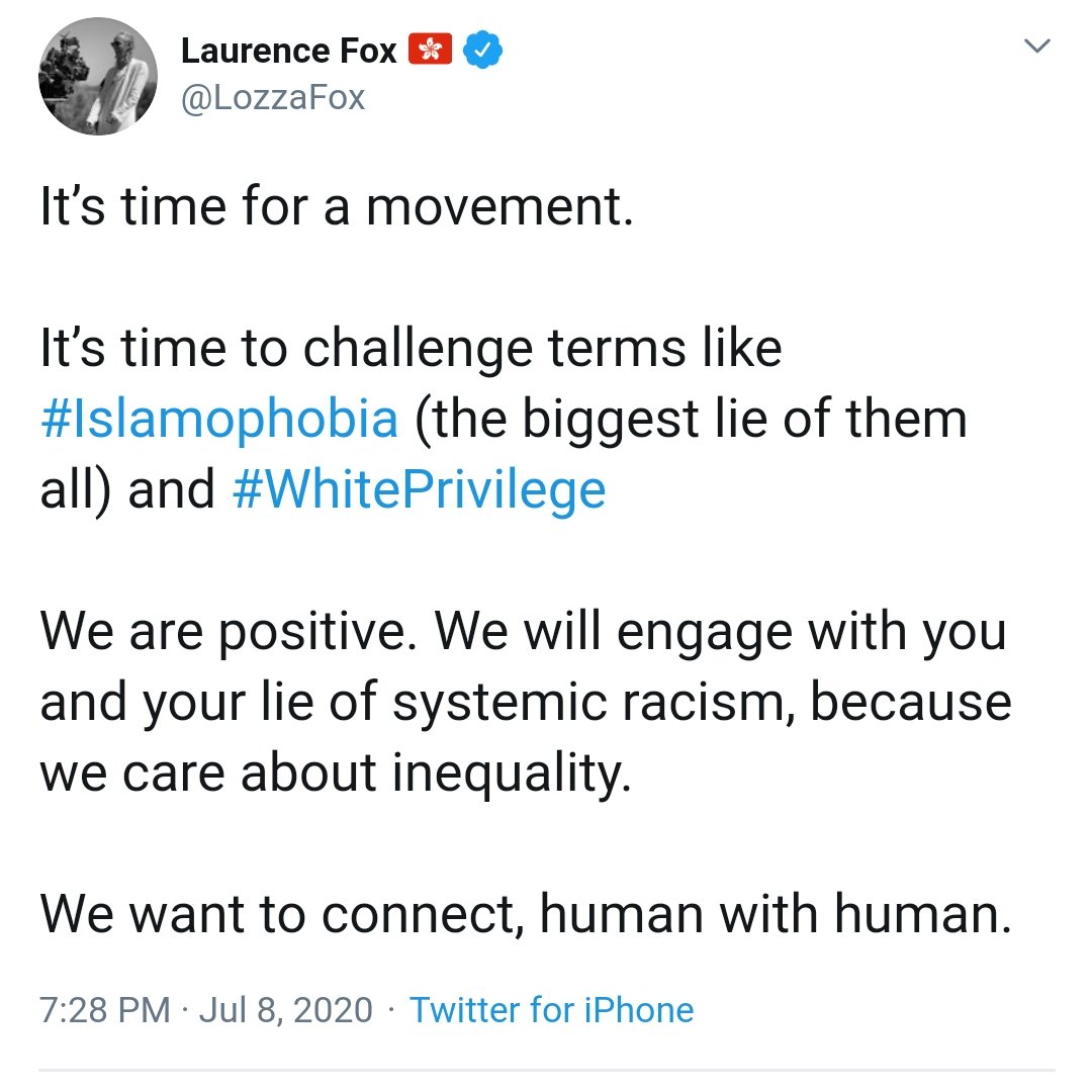 Here are two specific questions for  @LozzaFox about his statement.I hope these can be put directly to him, if he is interested in open debate, so as to challenge and test his ideas in the public sphere.