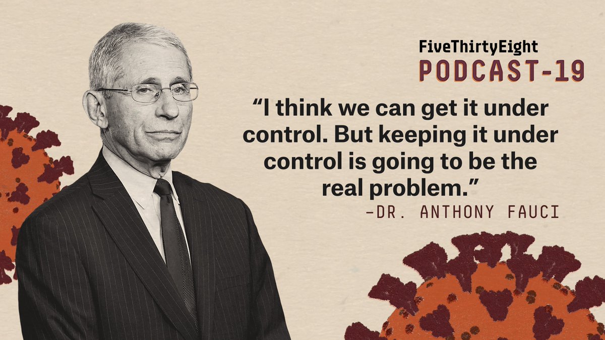 Fauci said he’s skeptical that we’ll be able to keep the pandemic under control without a vaccine.  http://53eig.ht/322sfFS 