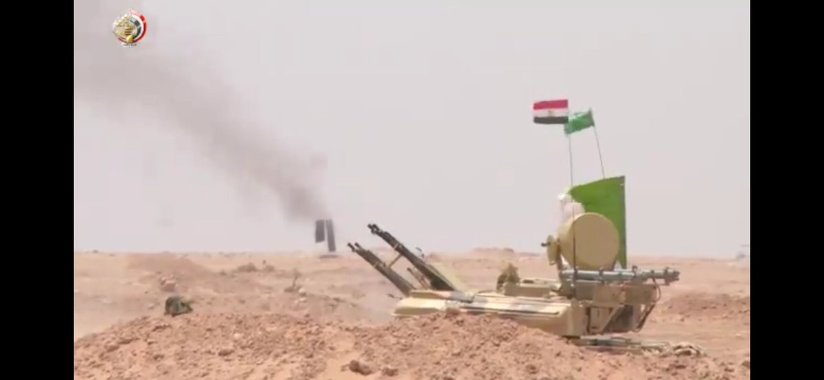 All under the cover of Shilka (ZSU-23-4) and Igla Man-pad. my guess these are for providing protection mostly against drones.