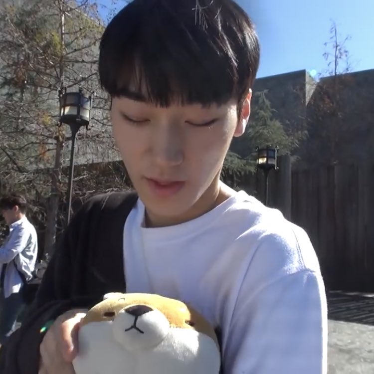 a thread of san but he grows up as you keep scrolling ♡︎