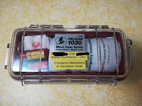 SOLUtionmedco's tweet photo. "It's the slimmed down version! We kept adding soy sauce and jelly belly packets and it just got out of hand."
SOLUtion Medical's #submitmykitcampaign is still going strong! What does your adrenal crisis emergency kit look like? Use the hashtag #submitmykit when sharing! https://t.co/s8nZUemj60