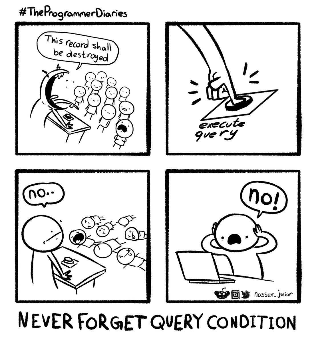 Nasser_Junior's tweet image. Your daily reminder. #TheProgrammerDiaries
