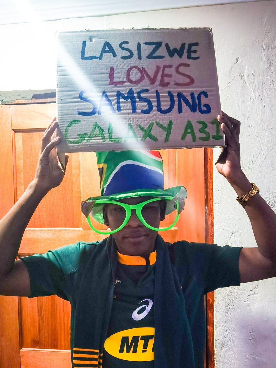 Bhongo_Tobela's tweet photo. @lasizwe Stay Safe &amp; Stay Healty with #GallaxyA31Challenge :

1. Track your stress for mental health stabilization
2. Track Calories for body temperature maintainance, breathe and blood circulation
3. Track your steps. run to ensure you stay Active

 #GalaxyA31DayChallenge 
#A31Health https://t.co/dIf91qtERA