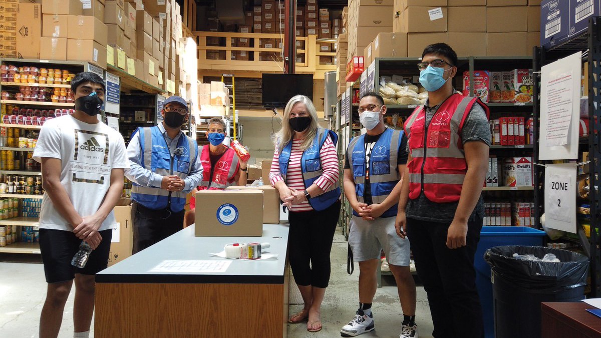 Humanity First International (@hfi1995) on Twitter photo For over a decade the <a href="/humanityfirst/">Humanity First Canada</a> #Foodbank has been serving the people of #Ontario, so with the rise of #COVID19 in #Canada, the team stepped up to serve even more families For over a decade the <a href="/humanityfirst/">Humanity First Canada</a> #Foodbank has been serving the people of #Ontario, so with the rise of #COVID19 in #Canada, the team stepped up to serve even more families