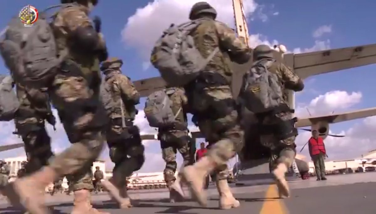 Also the deployment of Paratrooper and SF paratrooper units.