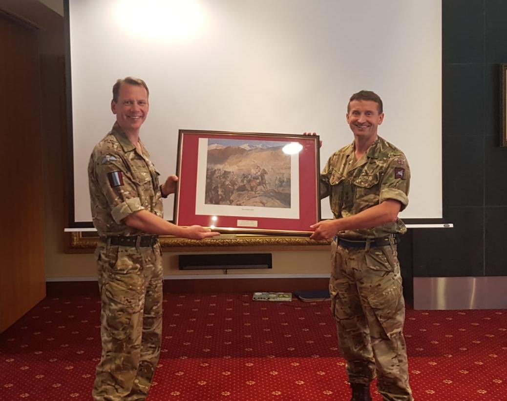 ArmyComd16X's tweet photo. A great morning with 7 Para RHA. Really stimulating discussion on improving the lethality of the #UKGlobalResponseForce. Smart and innovative thinking. As always, a pleasure to spend time with the senior regiment in the Brigade and its fantastic people. @Airbornegunners https://t.co/7YKcZv5V3F