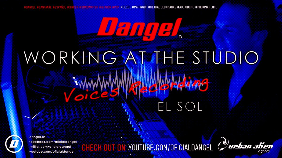 oficialdangel's tweet photo. VIDEO 🎥
https://t.co/dLuuXfVrgG
WORKING AT THE STUDIO_
VOICES RECORDING ☀️ EL SOL
#Dangel #cantante #español #tudebesdecidir #uhave2decide #makingof #DetrasDeCamaras #videoclip #urbanlatinremix #todaviaquedanangeles #elsol #stillbelieveinangels #luzinterior #demo #audiodemo 🎶 https://t.co/PT6wxiZBlq