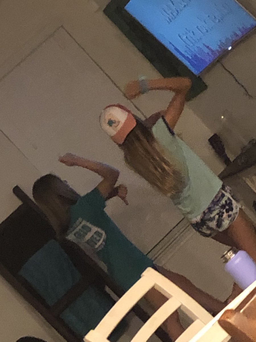 Here’s my #fitnessselfie when I decided to walk both dogs by myself! It’s been a #dancepartyselfie nearly every day at my house this summer too! #USESummer #StallionsDeserveIt