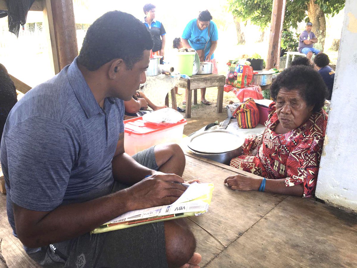 uspimr's tweet photo. Fact #Friday
Birgus latro  = scientific name for #coconutcrabs
Ugavule = Vosa Vakaviti
our colleagues @andrewfiji @epeli @TukanaMax  officials are in #Lau, #Fiji examining this local delicacy to see how they can be better managed at community level with @UniSouthPacific #PEUMP https://t.co/q8cLlDwyq2