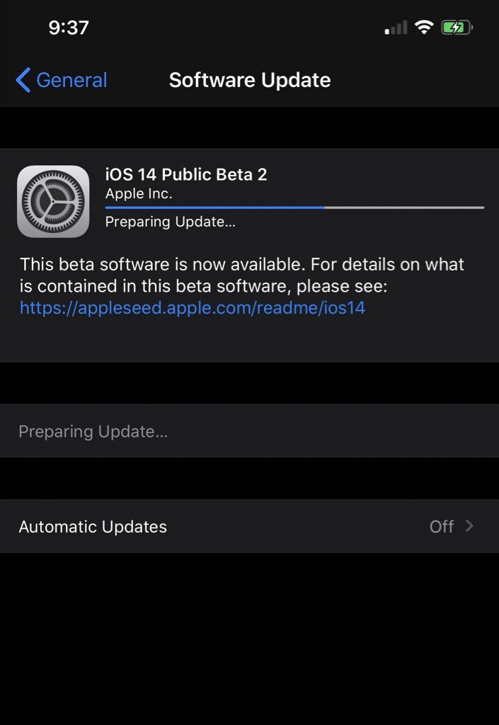 gemjaviii's tweet image. This is it pancit... 🤞🏽 #ios14beta2
