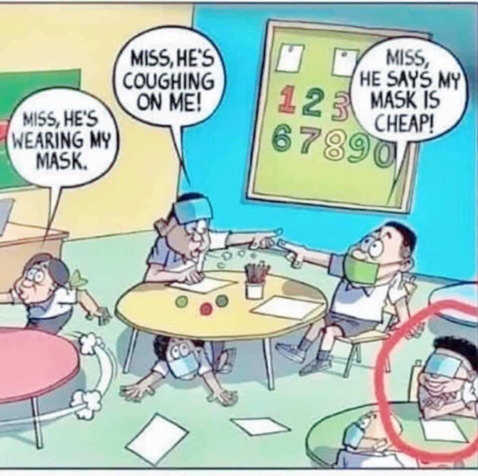 aksherrybecker's tweet photo. Just to lighten the mood for educators...students are returning to classrooms soon and this is going to be whole new challenge but we got this! Teachers are amazing! https://t.co/hvX7Ts4foZ