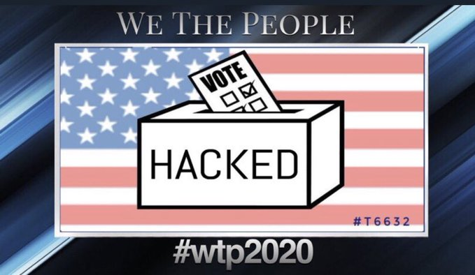 SadieMaeTN's tweet photo. Foreign interference in US elections has been a critical concern with our current voting machines.
Voter verifiable paper audit trails are needed to assure voter integrity.
Vote Blue.
#EndlessNightmare
#wtpWEEKEND
@wtp__2020
#wtp113W
https://t.co/LLWjnfB472